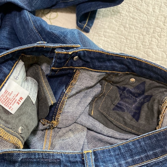 AG Adriano Goldschmied The Jessie Curvy Boot Cut Fit Dark Wash Sz 27 (29) USA - Picture 4 of 16